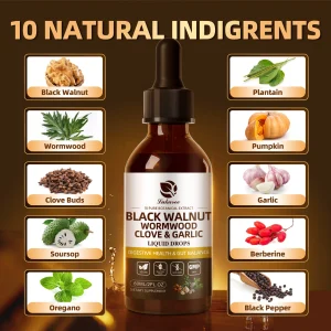 Black Walnut Drop , Detoxify the Body Antioxidant