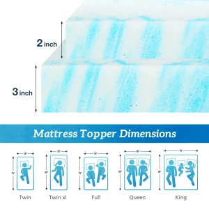 Memory Foam Gel Breathable Cooling Mattress