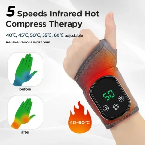 Heating  Massager Wrist Brace  Vibration Massage