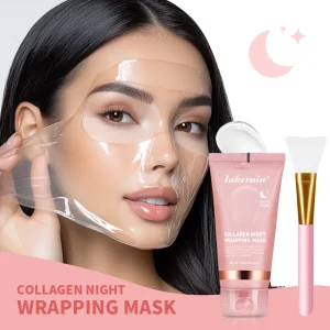 Collagen Overnight Wrapping Peel Off Facial Mask   Korean Skin Care